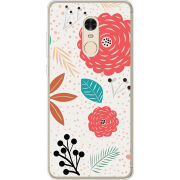 Чехол Uprint Xiaomi Redmi Note 4 Line Flowers