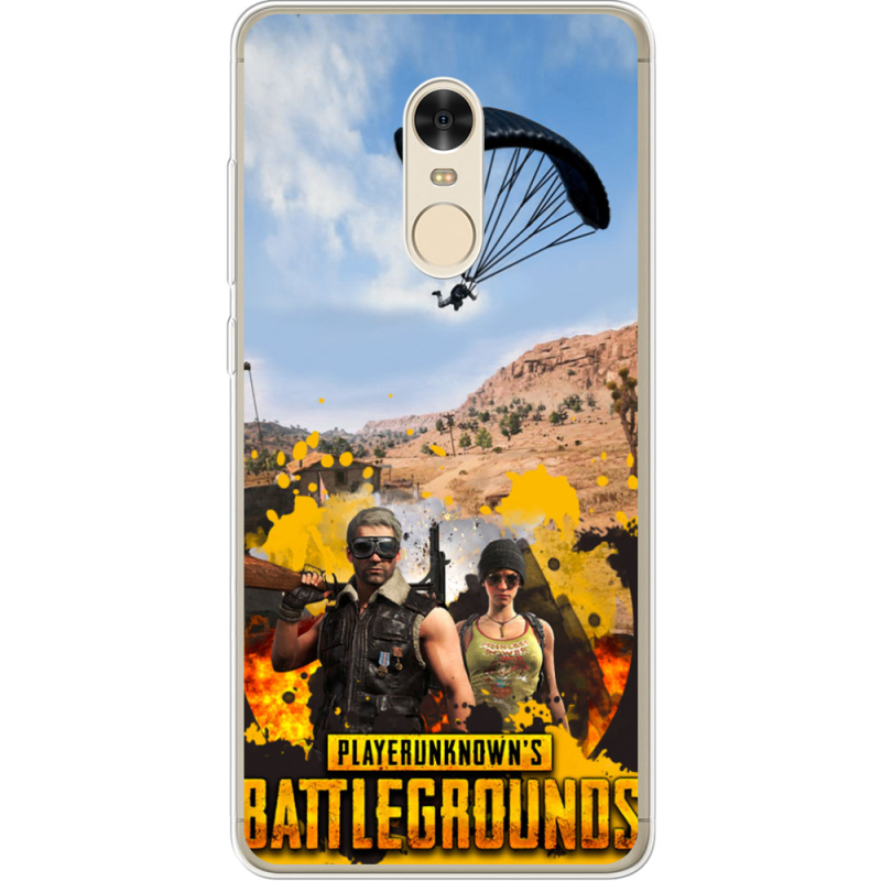 Чехол Uprint Xiaomi Redmi Note 4 Pubg parachute