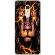 Чехол Uprint Xiaomi Redmi Note 4 Fire Lion