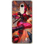 Чехол Uprint Xiaomi Redmi Note 4 Woman Deadpool