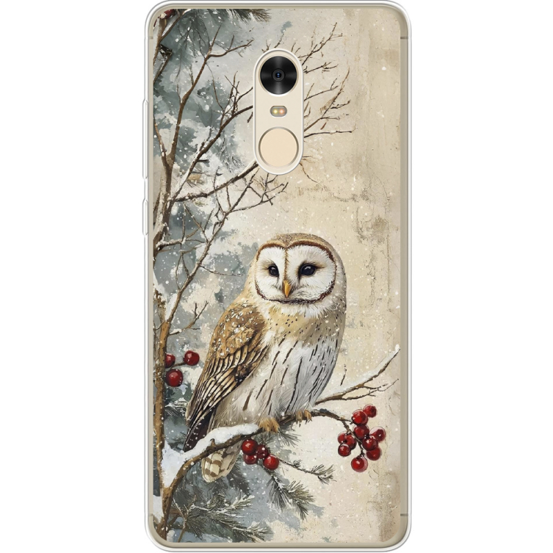 Чехол Uprint Xiaomi Redmi Note 4 Christmas Owl