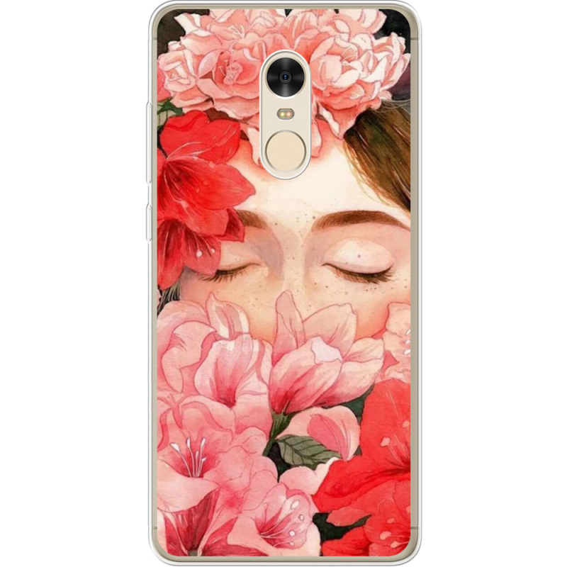 Чехол Uprint Xiaomi Redmi Note 4 Girl in Flowers