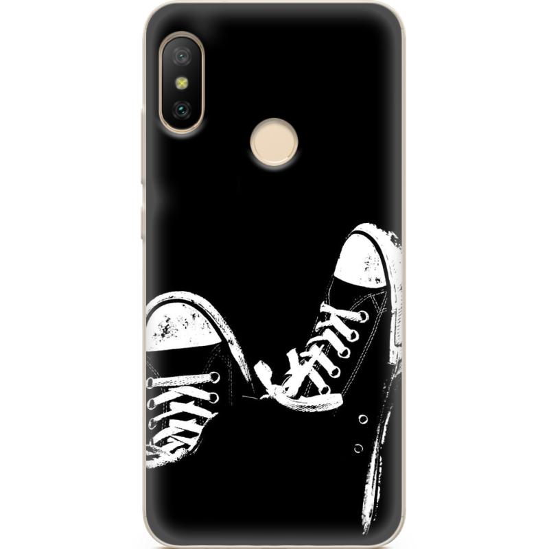 Чехол U-print Xiaomi Mi A2 Lite Black Sneakers