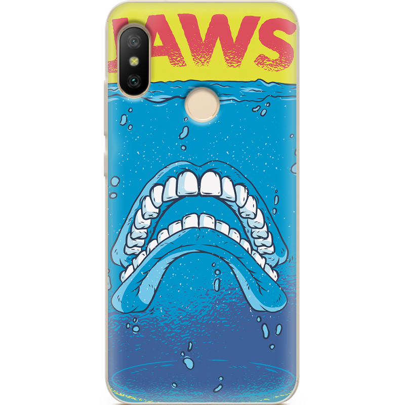 Чехол U-print Xiaomi Mi A2 Lite Jaws