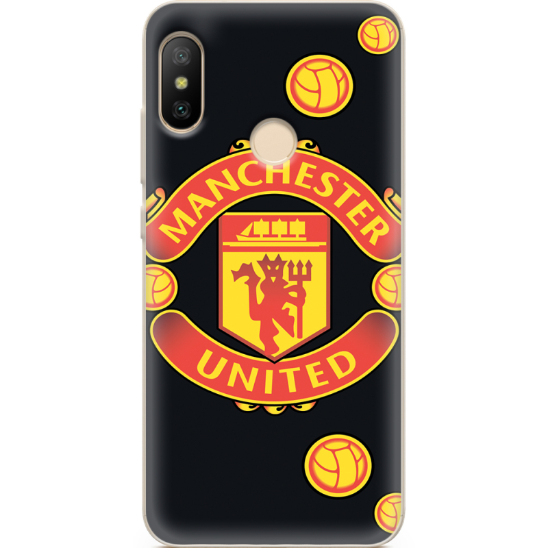 Чехол U-print Xiaomi Mi A2 Lite FC Manchester-U