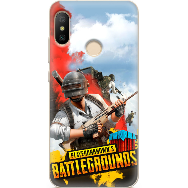 Чехол U-print Xiaomi Mi A2 Lite PLAYERUNKNOWN'S BATTLEGROUNDS