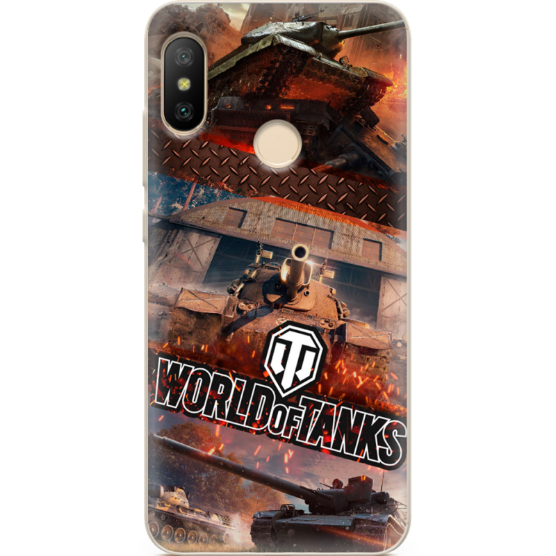 Чехол U-print Xiaomi Mi A2 Lite World Of Tanks