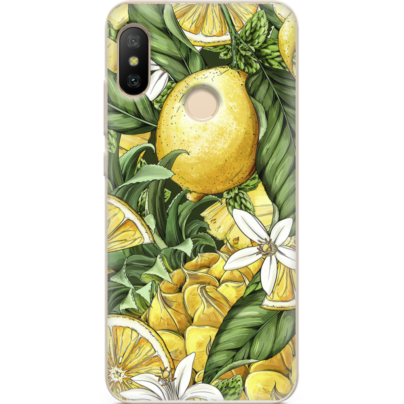 Чехол U-print Xiaomi Mi A2 Lite Lemon Pattern