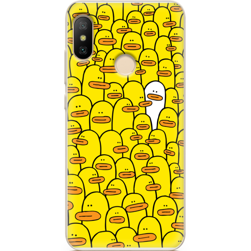 Чехол U-print Xiaomi Mi A2 Lite Yellow Ducklings