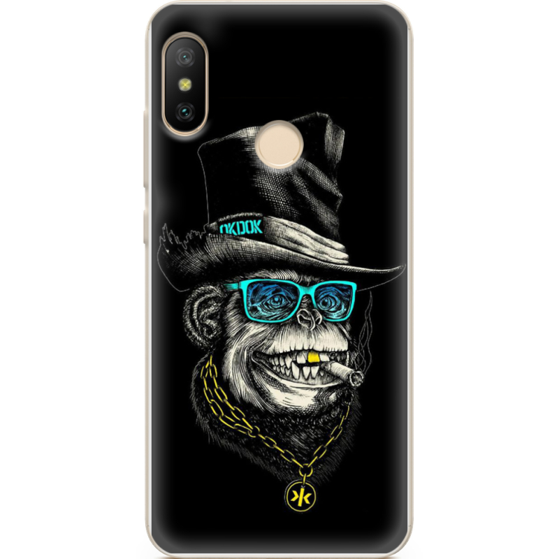 Чехол U-print Xiaomi Mi A2 Lite Rich Monkey