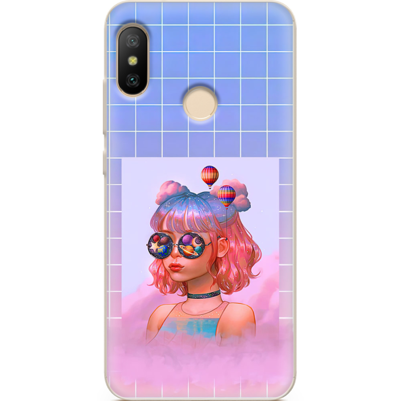 Чехол U-print Xiaomi Mi A2 Lite Girl in the Clouds