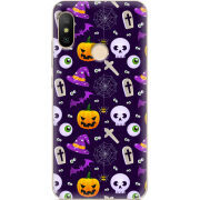 Чехол U-print Xiaomi Mi A2 Lite Halloween Purple Mood