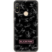 Чехол U-print Xiaomi Mi A2 Lite Blackpink автограф