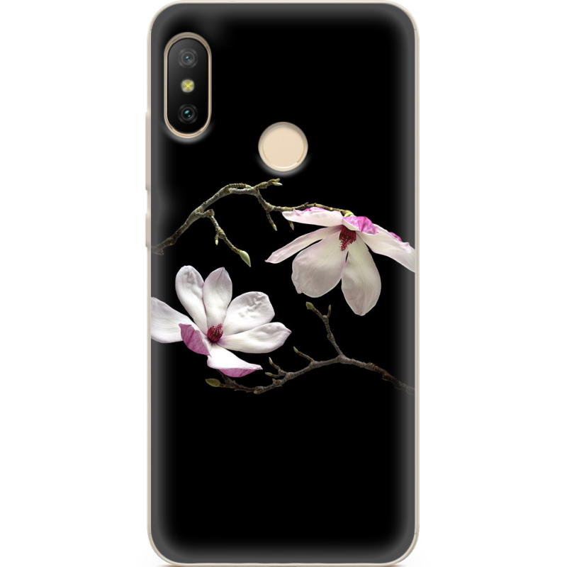 Чехол U-print Xiaomi Mi A2 Lite Ночные Магнолии