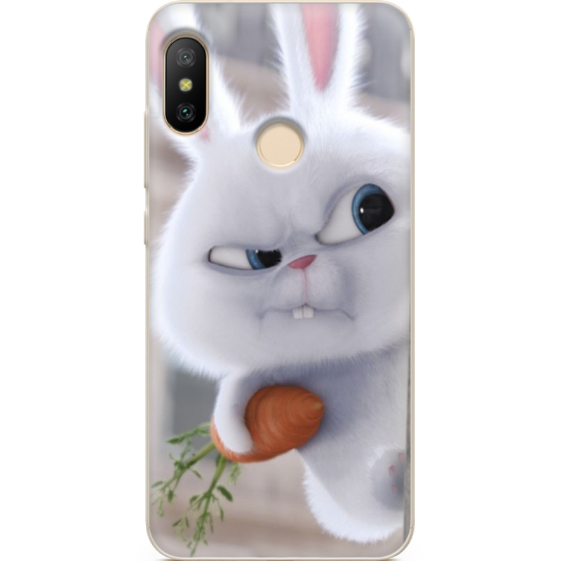 Чехол U-print Xiaomi Mi A2 Lite Rabbit Snowball