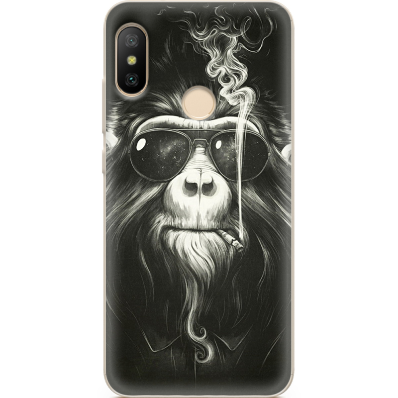 Чехол U-print Xiaomi Mi A2 Lite Smokey Monkey