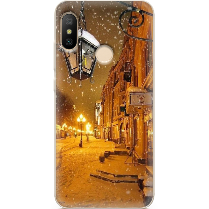 Чехол U-print Xiaomi Mi A2 Lite Night Street