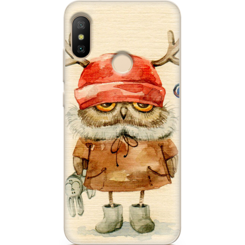 Чехол U-print Xiaomi Mi A2 Lite Милая Сова