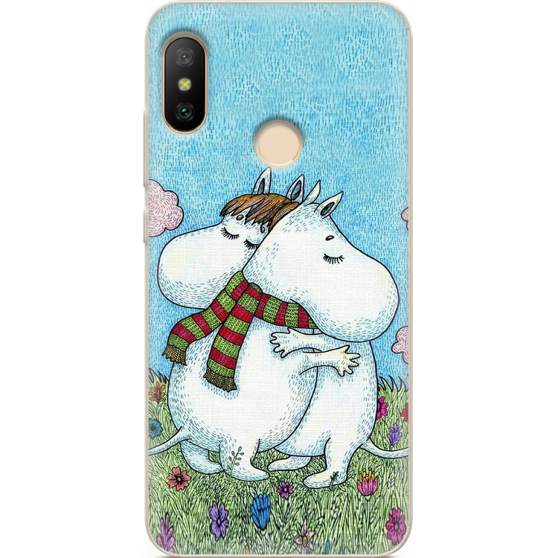 Чехол U-print Xiaomi Mi A2 Lite Mumintroll