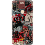 Чехол U-print Xiaomi Mi A2 Lite Marvel Avengers