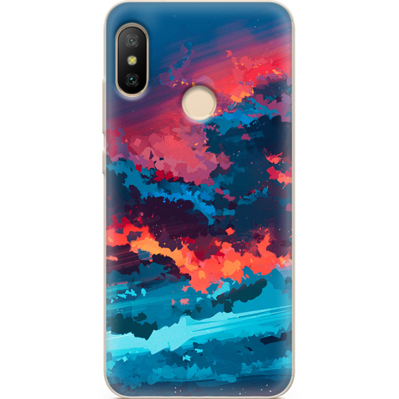 Чехол U-print Xiaomi Mi A2 Lite Thunderclouds