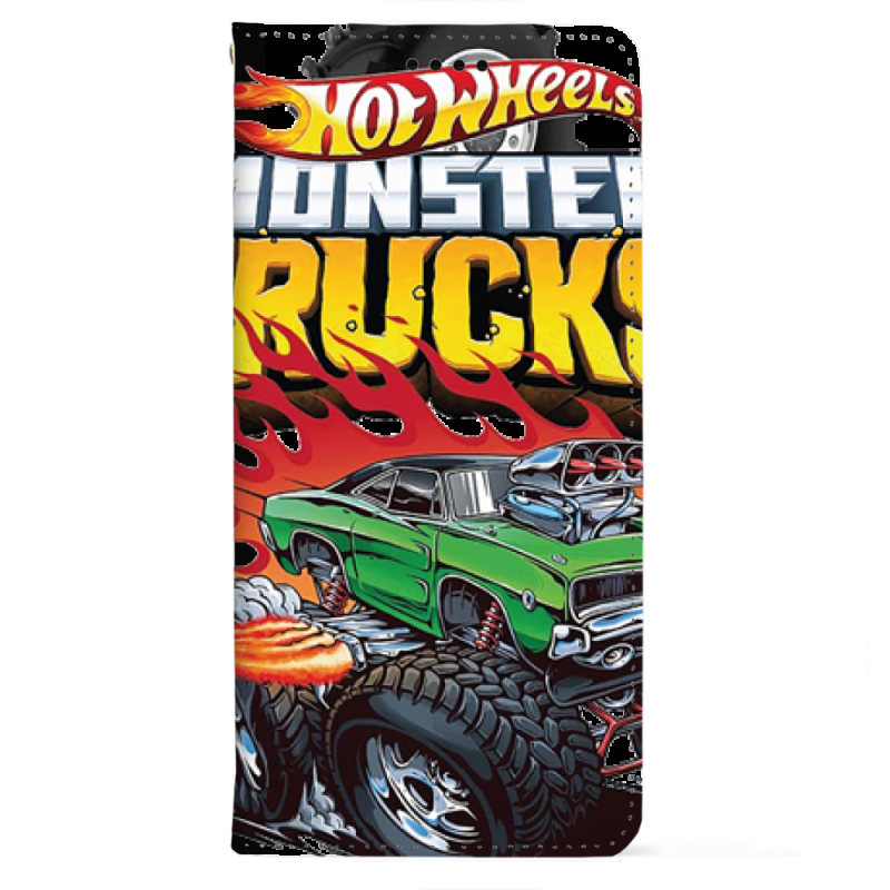 Чохол-книжка BoxFace для OnePlus Nord  Hot Wheels Monster Trucks