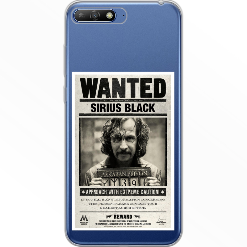 Прозрачный чехол Uprint Huawei Y6 2018 Sirius Black