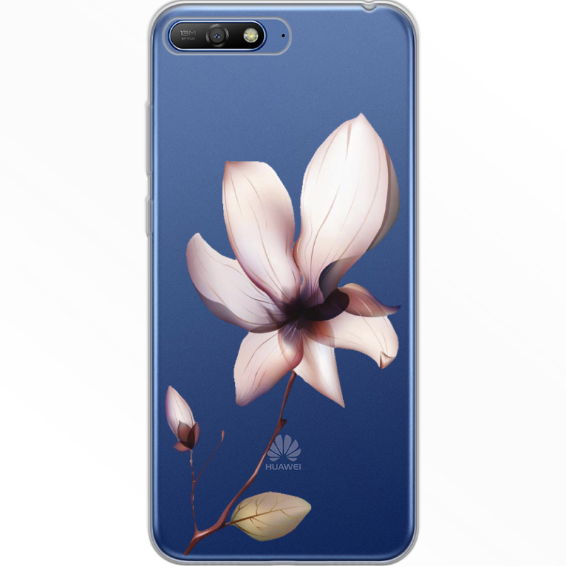 Прозрачный чехол Uprint Huawei Y6 2018 Magnolia