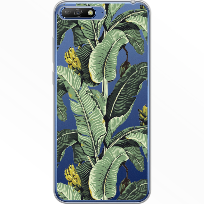 Прозрачный чехол Uprint Huawei Y6 2018 Banana Leaves