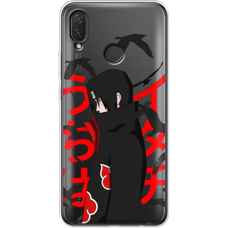 Прозрачный чехол Uprint Huawei P Smart Plus Учиха Итачи