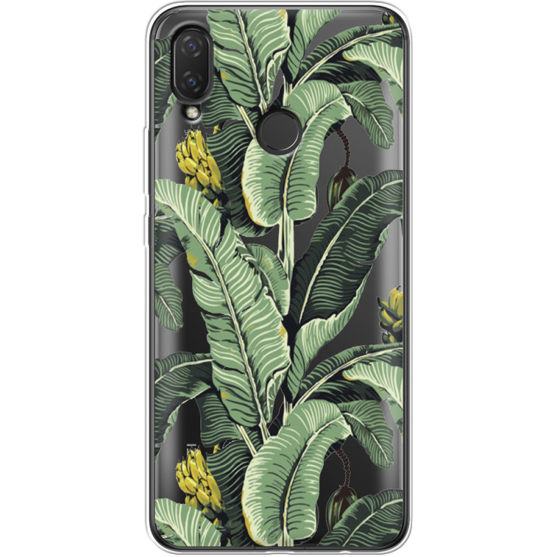 Прозрачный чехол Uprint Huawei P Smart Plus Banana Leaves