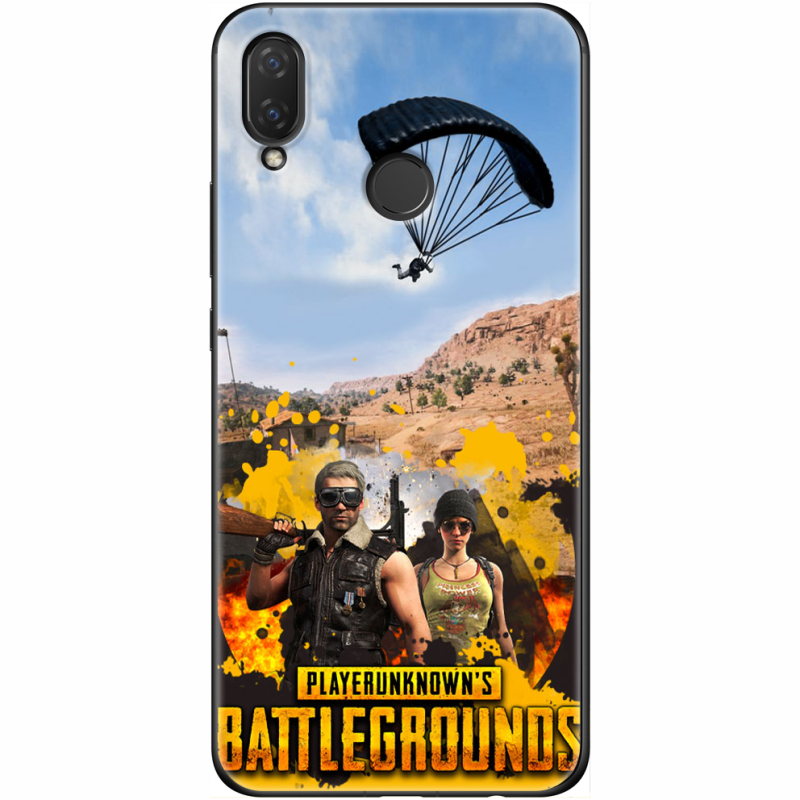 Чехол Uprint Huawei P Smart Plus Pubg parachute