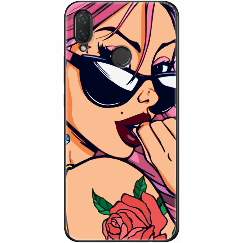 Чехол Uprint Huawei P Smart Plus Pink Girl