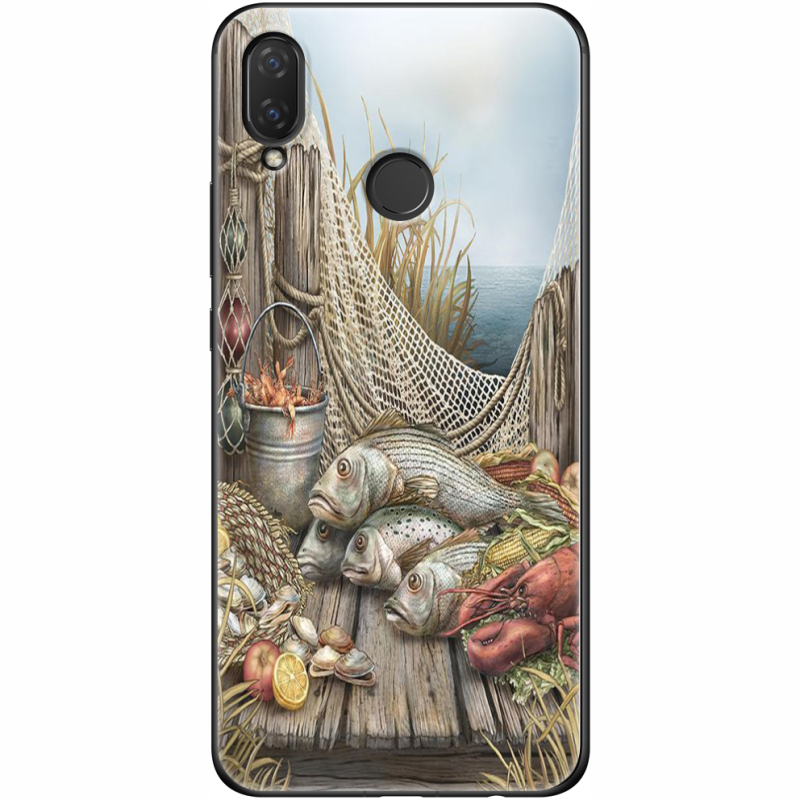Чехол Uprint Huawei P Smart Plus Удачная рыбалка