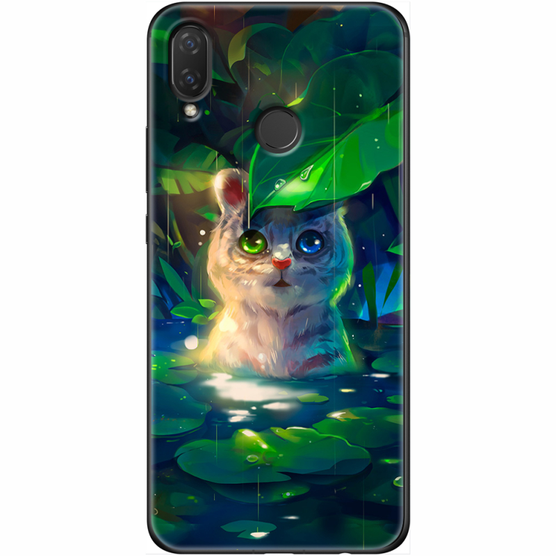 Чехол Uprint Huawei P Smart Plus White Tiger Cub