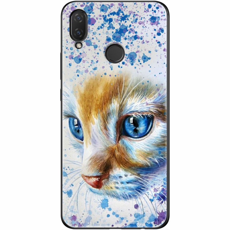 Чехол Uprint Huawei P Smart Plus Голубоглазый Кот