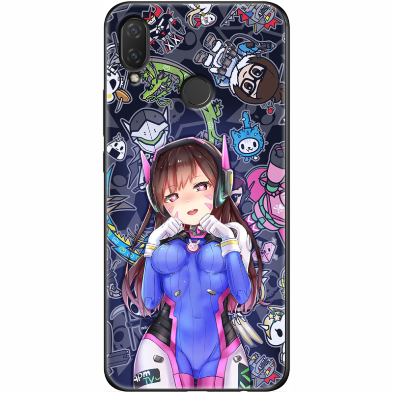 Чехол Uprint Huawei P Smart Plus Overwatch D.VA