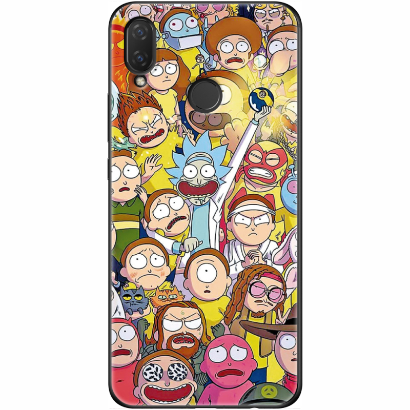 Чехол Uprint Huawei P Smart Plus Rick and Morty
