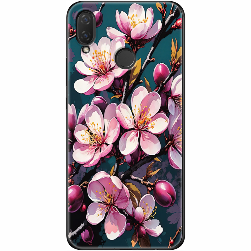 Чехол Uprint Huawei P Smart Plus Рожевий аромат