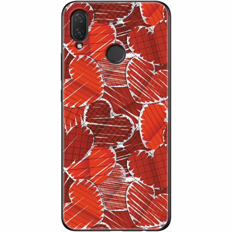Чехол Uprint Huawei P Smart Plus Heart Strings