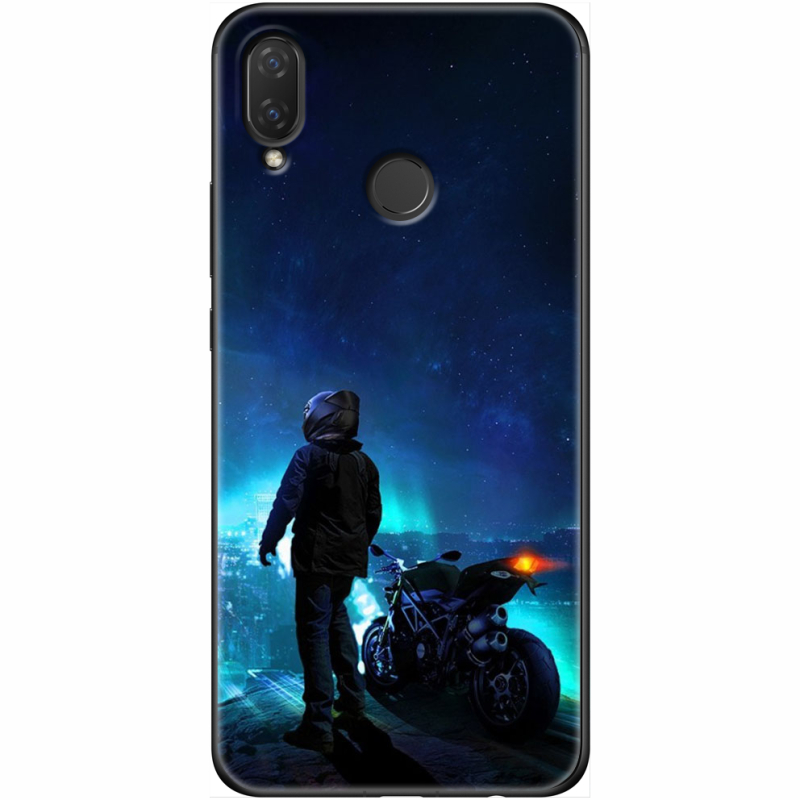 Чехол Uprint Huawei P Smart Plus Motorcyclist