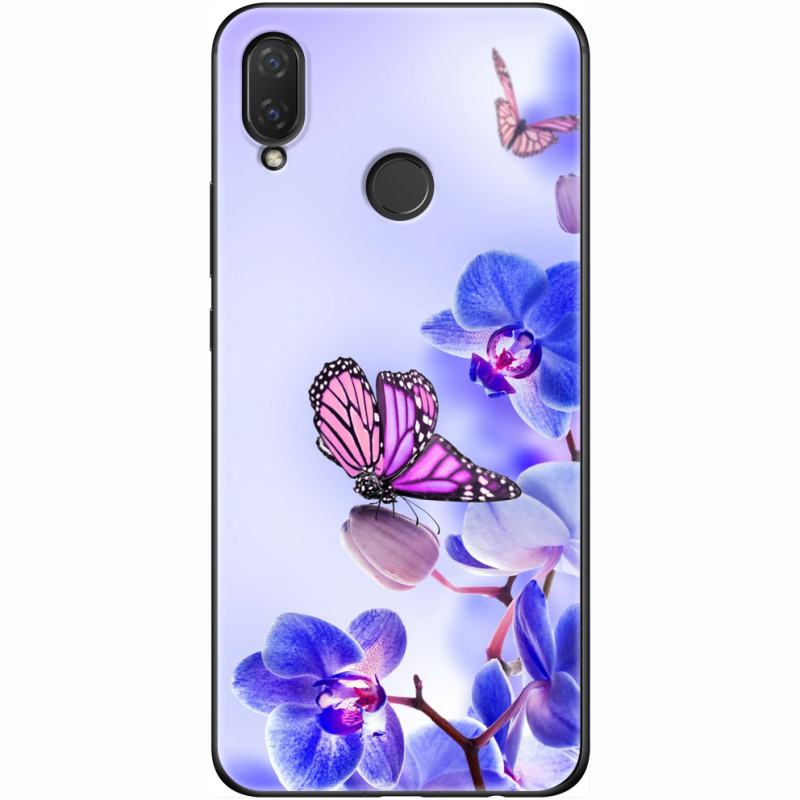 Чехол Uprint Huawei P Smart Plus Orchids and Butterflies
