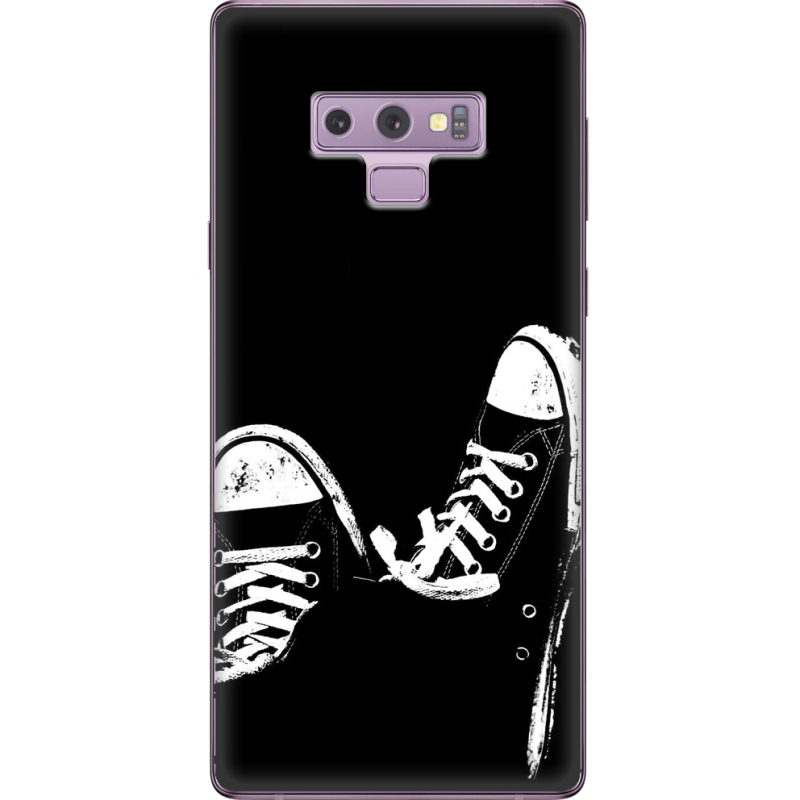 Чехол U-print Samsung N960 Galaxy Note 9 Black Sneakers