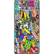 Чехол U-print Samsung N960 Galaxy Note 9 Multicolored Inscriptions