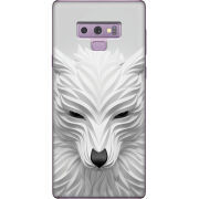 Чехол U-print Samsung N960 Galaxy Note 9 White Wolf