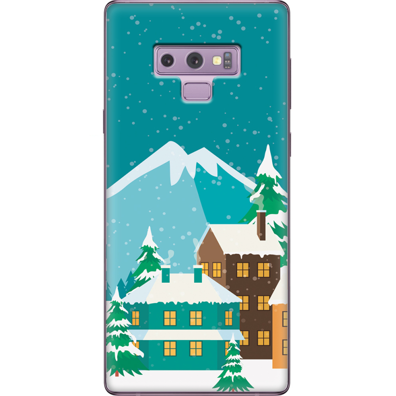 Чехол U-print Samsung N960 Galaxy Note 9 Winteforest