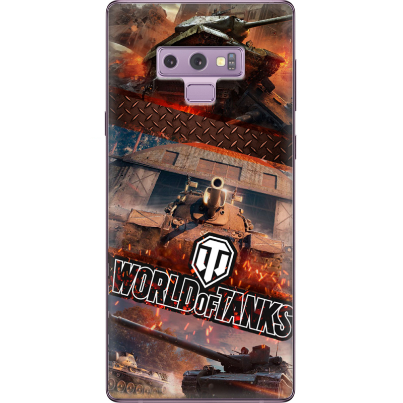 Чехол U-print Samsung N960 Galaxy Note 9 World Of Tanks