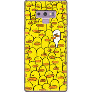 Чехол U-print Samsung N960 Galaxy Note 9 Yellow Ducklings