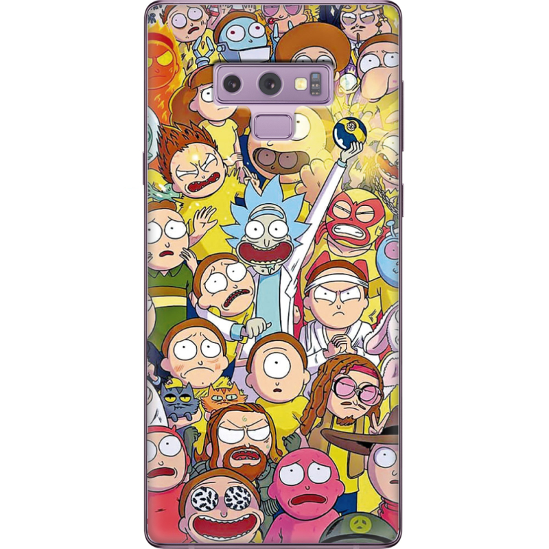 Чехол U-print Samsung N960 Galaxy Note 9 Rick and Morty