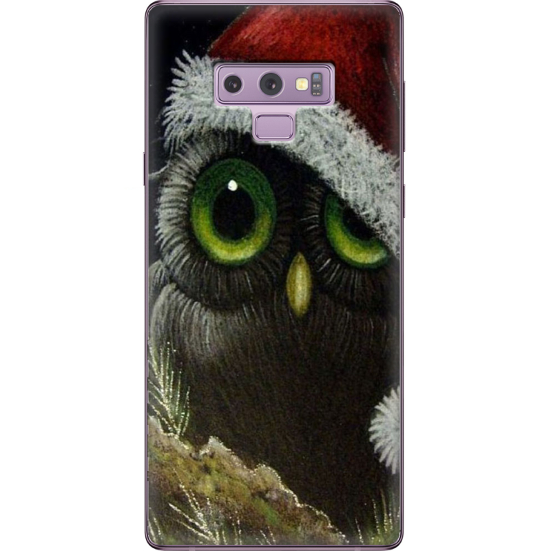 Чехол U-print Samsung N960 Galaxy Note 9 Christmas Owl